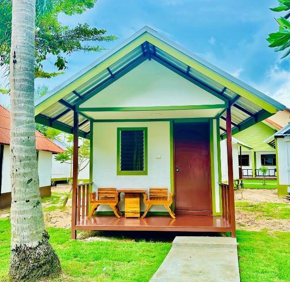 海景标准间带阳台, Lanta L.d. Beach Bungalow