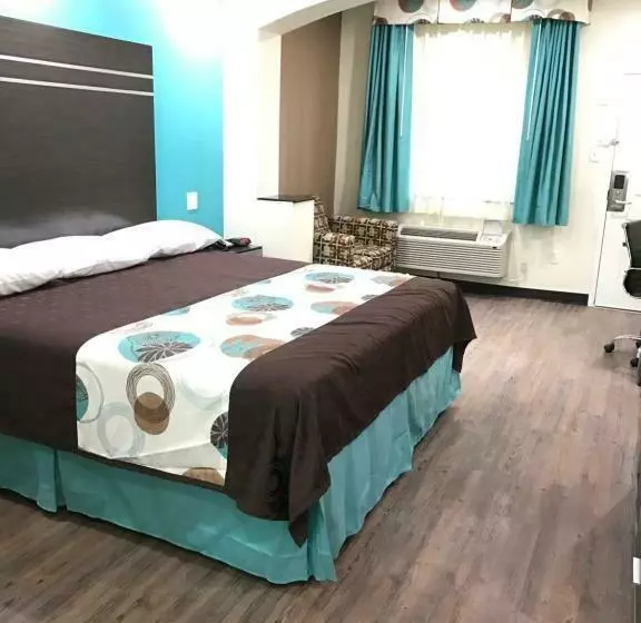 キングサイズベッドのスタンダードルーム, Americas Best Value Inn & Suites Spring / N. Houston
