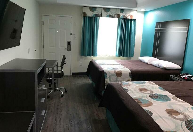 스탠다드 룸 더블 침대 2개, Americas Best Value Inn & Suites Spring / N. Houston