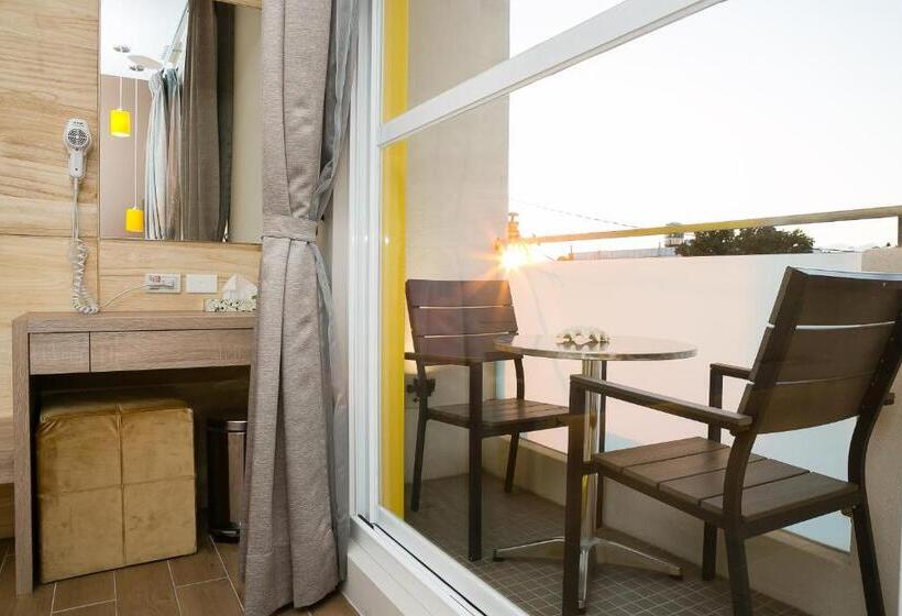 اتاق استاندارد با بالکن, Bai Sha Tan Cottage