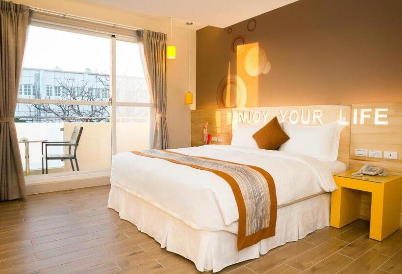 اتاق استاندارد با بالکن, Bai Sha Tan Cottage