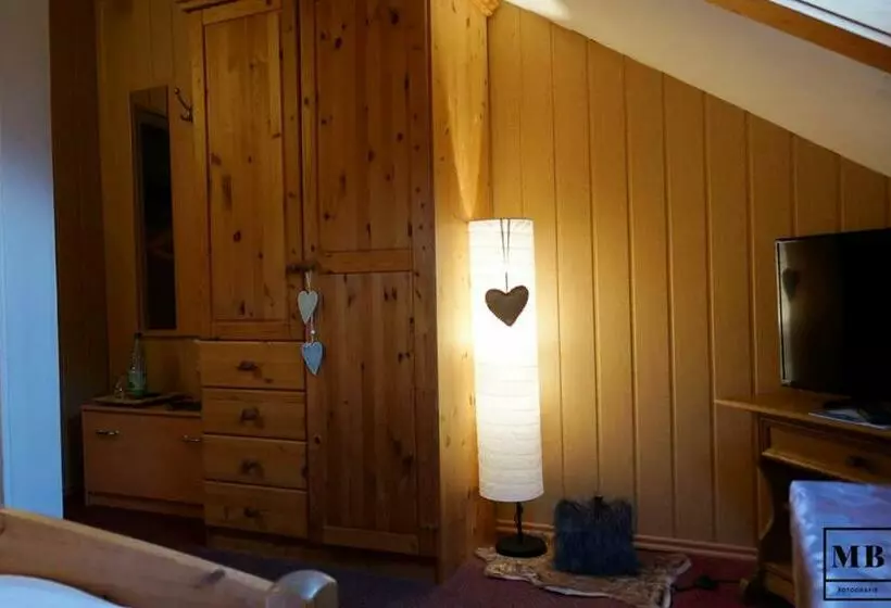 Habitació Economy, Pension Waldschlösschen