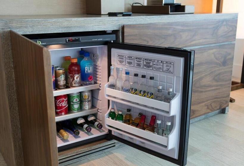 带观景和大床的豪华房间, Nobu Hotel Miami Beach