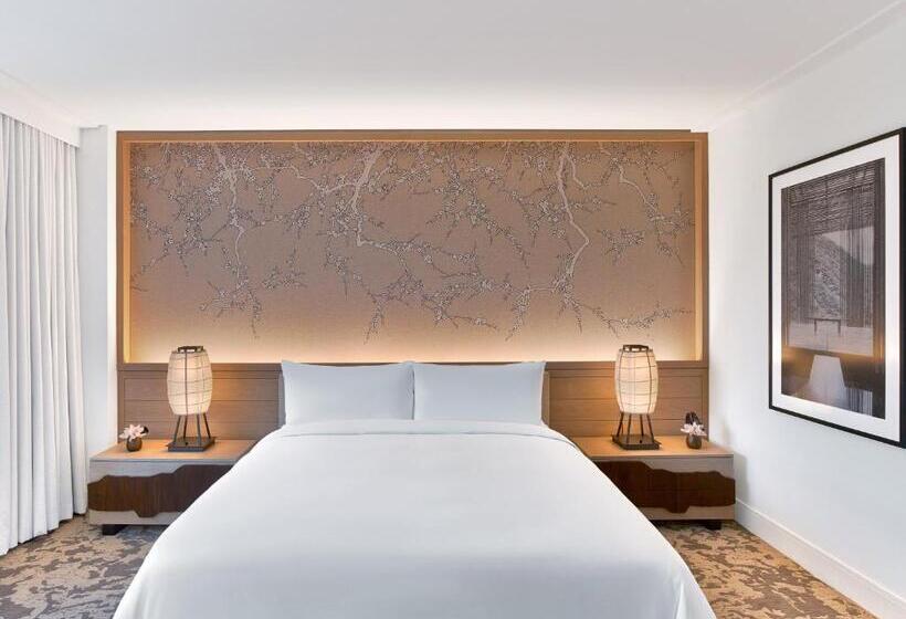 带大床的豪华间, Nobu Hotel Miami Beach