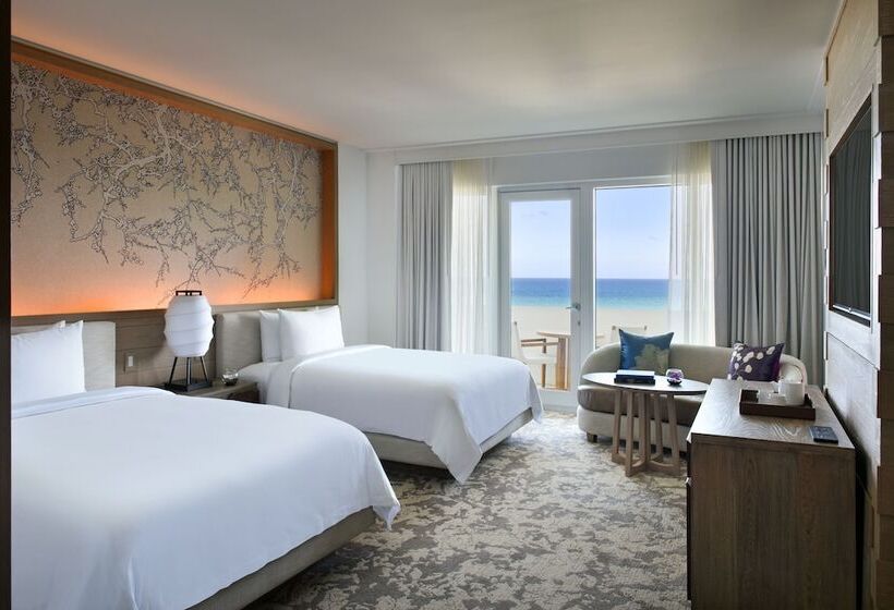 Номер Deluxe Вид на Море, Nobu Hotel Miami Beach