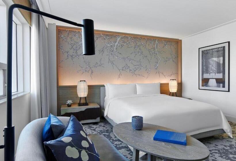 带大床的豪华间, Nobu Hotel Miami Beach