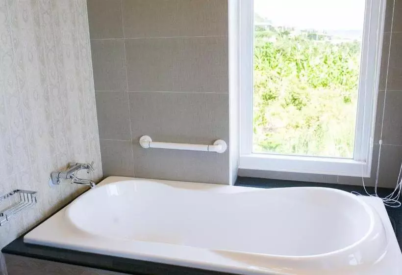 اتاق لوکس با بالکن و چشمانداز دریا, Whitecaps B&b