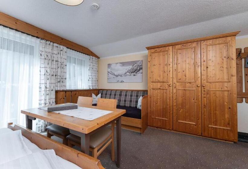 Апартаменты 1 Спальня с Балконом, Haus Margret