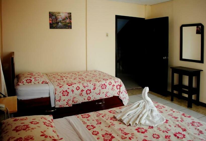 스탠다드 룸 더블 침대 2개, Hostal Antares