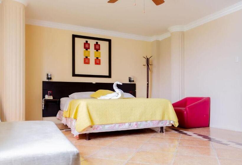 Номер Стандарт 2 Двуспальные Кровати, Hostal Antares
