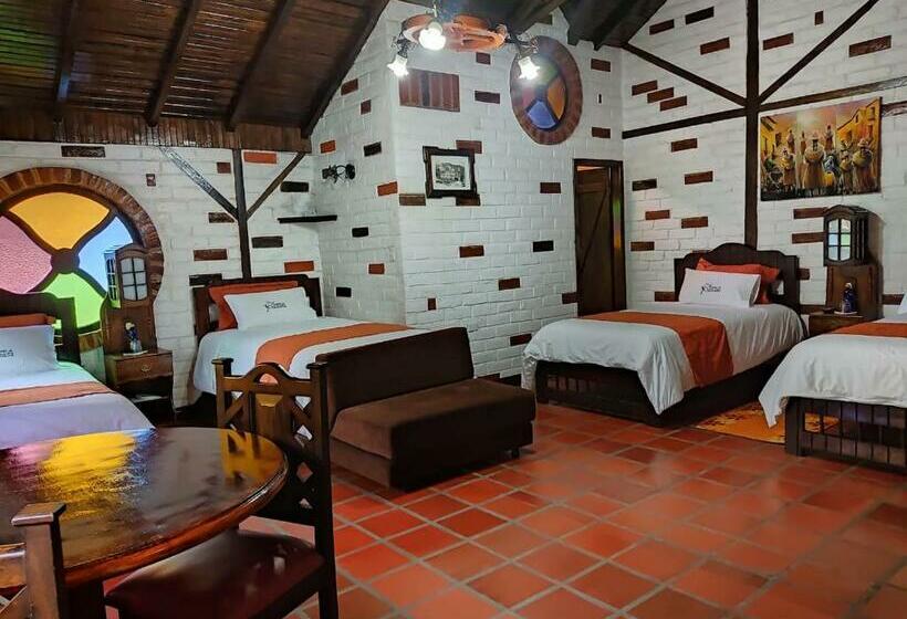 スタンダード４人部屋, Jardines De Chamana