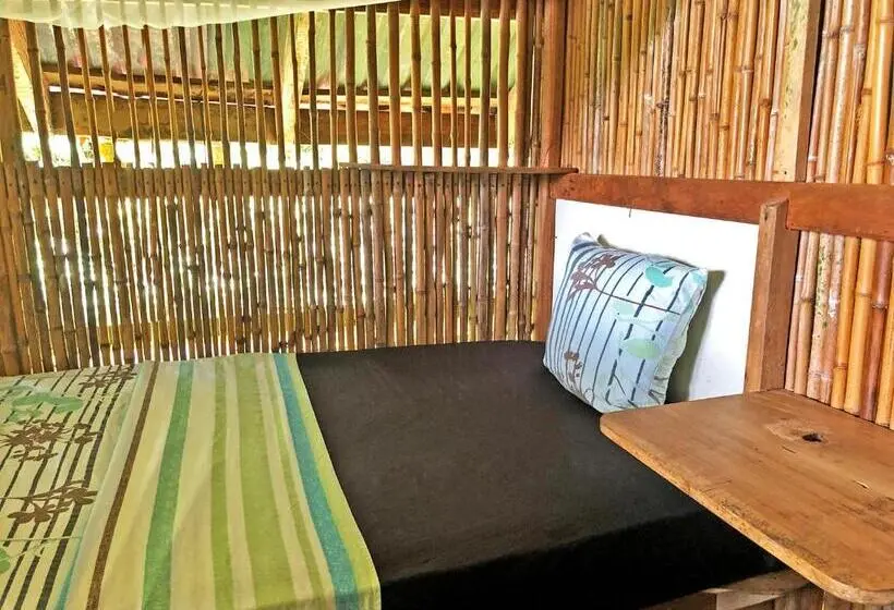 庭の見えるシングルルーム, Cascada Verde Hostel