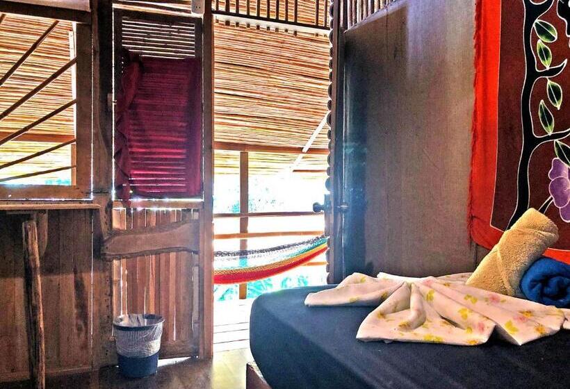 اتاق استاندارد با سرویس بهداشتی مشترک, Cascada Verde Hostel