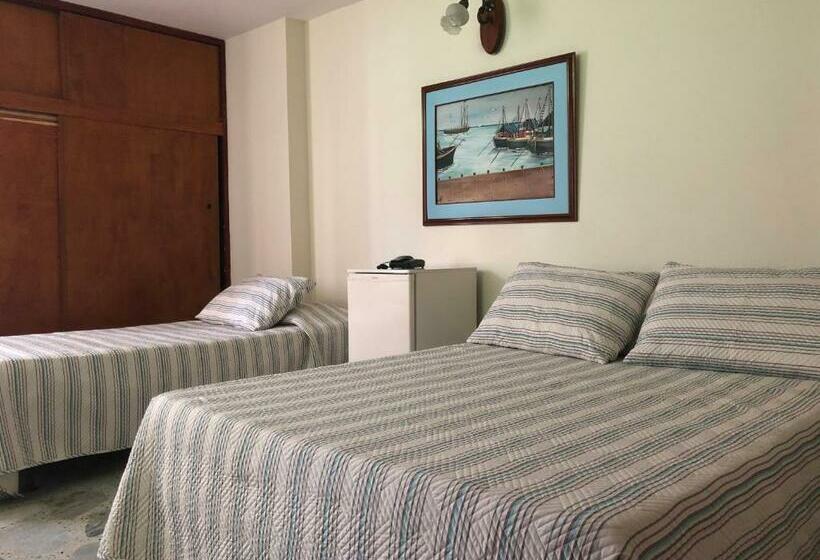 バルコニー付スタンダード４ベッドルーム, Mar Azul Inn