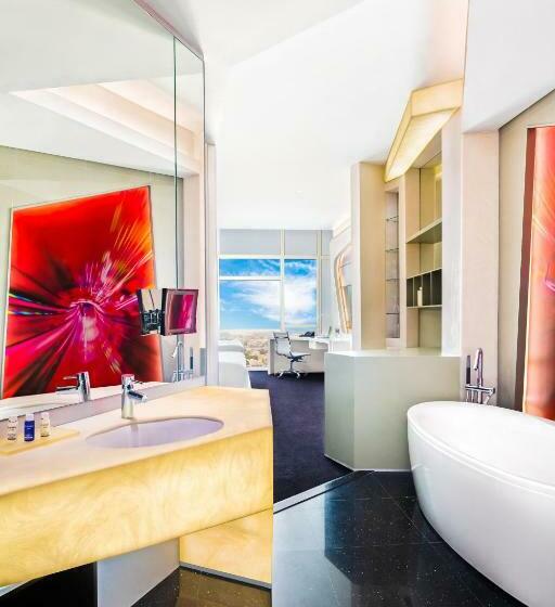 اتاق دلوکس با تخت کینگ و چشمانداز, V Hotel Dubai, Curio Collection By Hilton