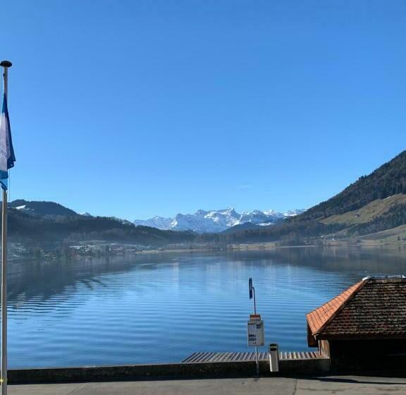 Номер Стандарт Вид на Сад, Restaurant Eierhals Am ägerisee