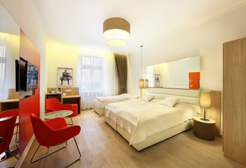 اتاق استاندارد سه تخته با چشم‌انداز باغ, Salvator Boutique Hotel Vegan Friendly