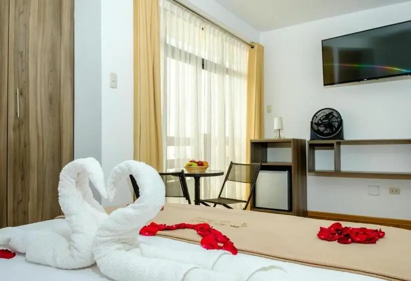 バルコニー付きスーペリアルーム, Residencial Los Frayles