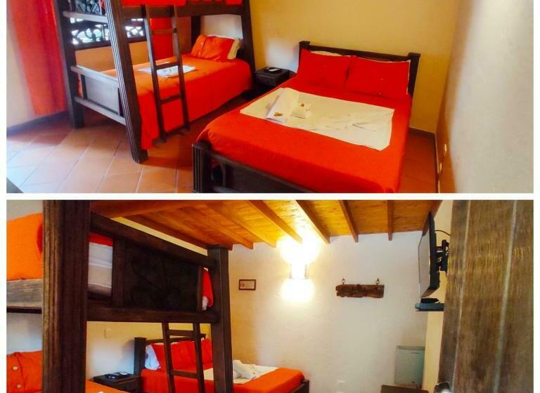 Четырехместный Номер Стандарт, Hosteria Tonusco Campestre