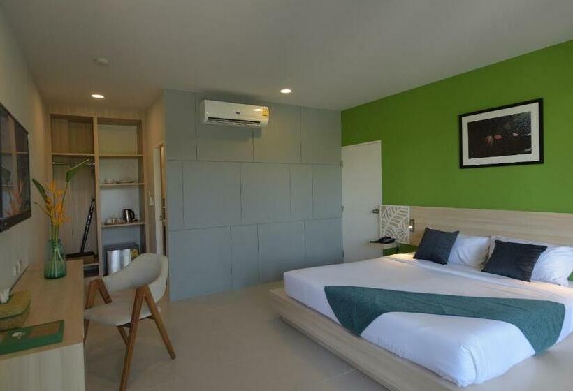 Студио Стандарт Кровать Кинг, The Touch Green Naiyang Hotel & Fitness