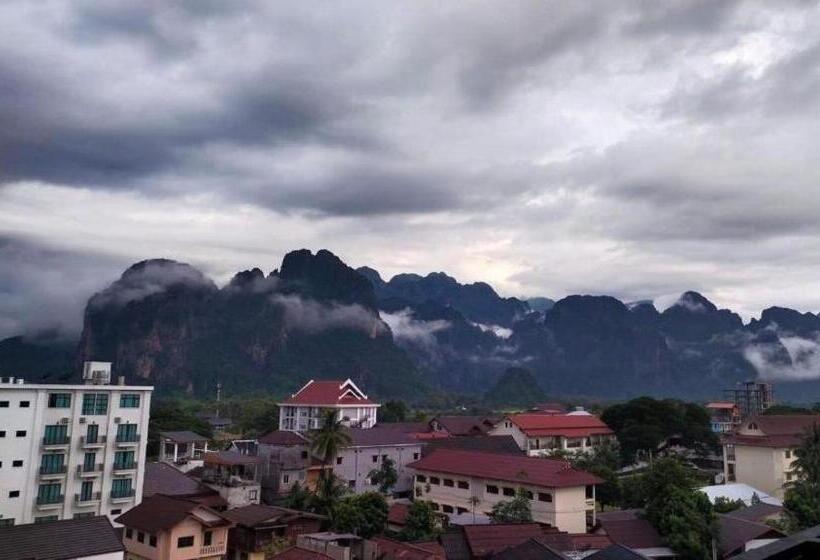 스탠다드 룸 킹사이즈 침대, Sisavang Mountain View