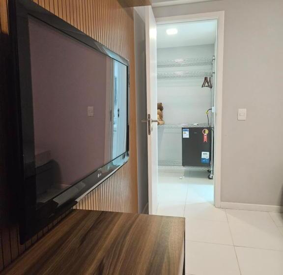 آپارتمان 1 خوابه با چشم‌انداز, Apart Hotel Próximo Barra Da Tijuca E Rio Centro Manaca Flat B