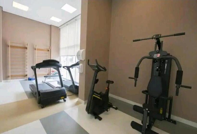 آپارتمان 1 خوابه با چشم‌انداز, Apart Hotel Próximo Barra Da Tijuca E Rio Centro Manaca Flat B
