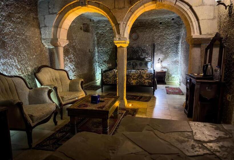 غرفة ديلوكس سرير كينج, Shoestring Cave House