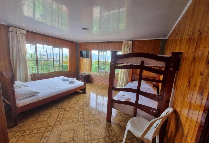 4인용 스탠다드 룸, Eco Hotel La Selecta Campestre