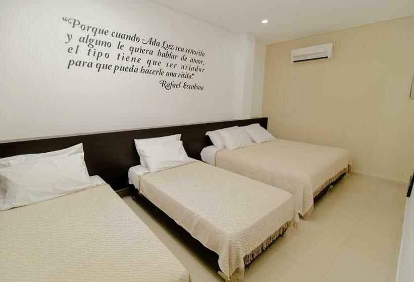 اتاق استاندارد سه نفره, Maranata Valledupar