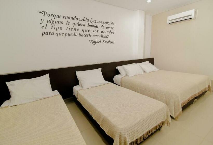 اتاق استاندارد سه نفره, Maranata Valledupar