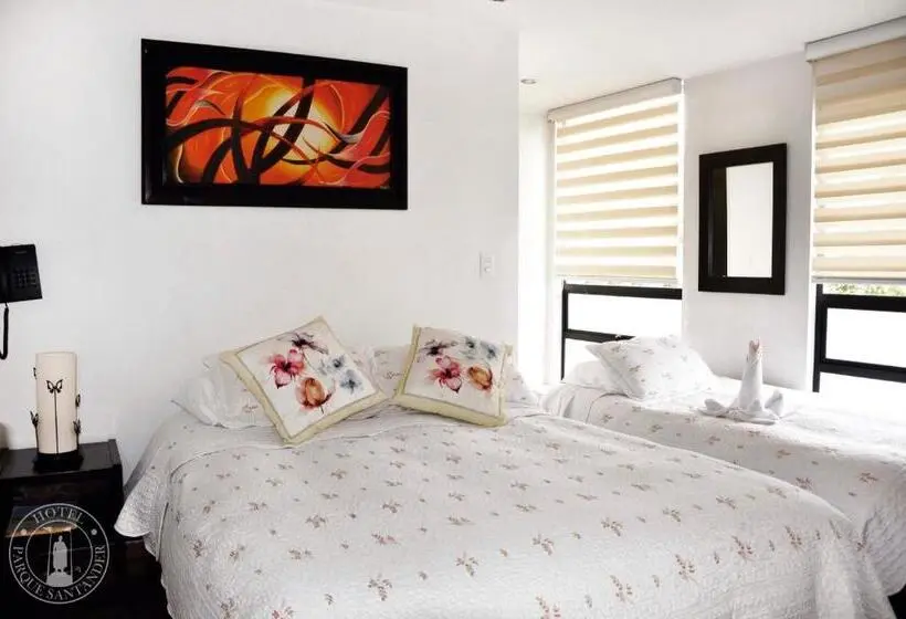 Deluxe-huone Kaupunkinäkymä, Parque Santander Tunja