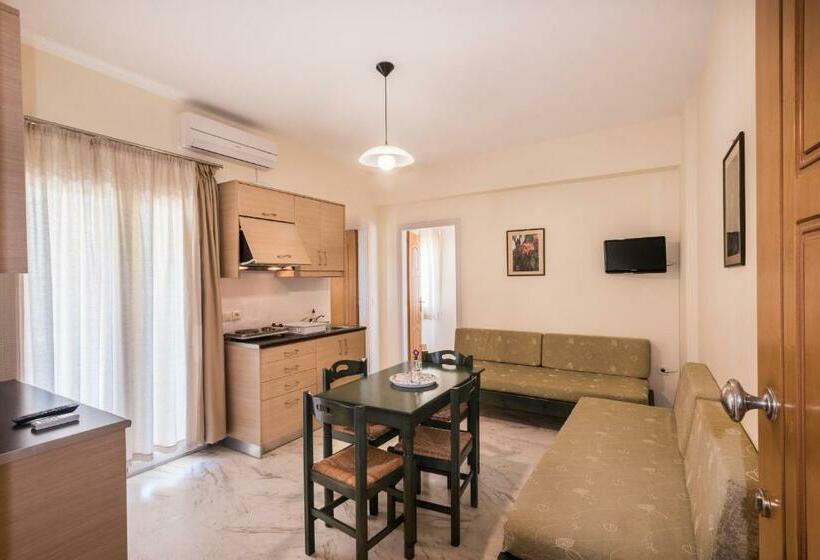 Апартаменты 1 Спальня, Mythos Beach Hotel Apartments