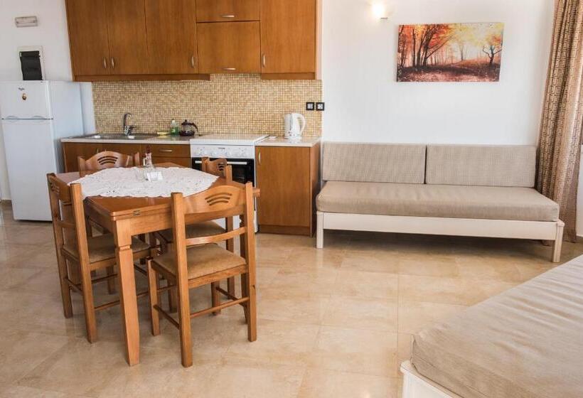 דירת חדר דלוקס, Mythos Beach Hotel Apartments