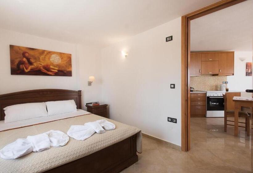 דירת חדר דלוקס, Mythos Beach Hotel Apartments