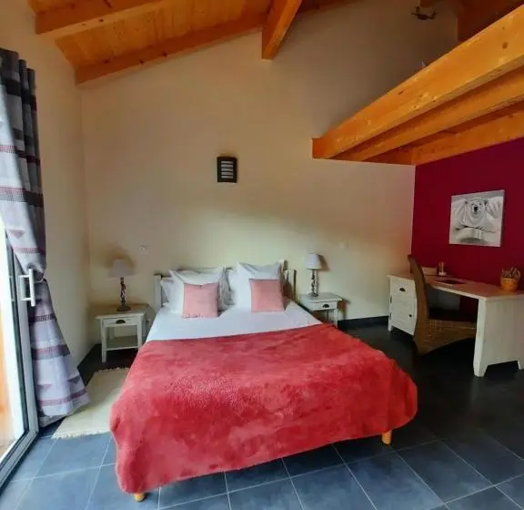 テラス付きスタンダードルーム, Au Cœur Des Lacs   Chambres D Hôtes