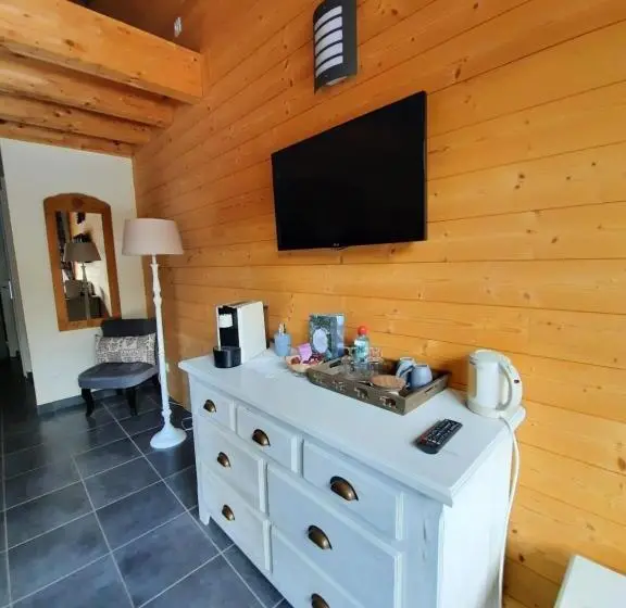 テラス付きスタンダードルーム, Au Cœur Des Lacs   Chambres D Hôtes