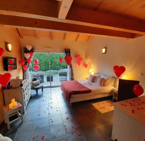 Номер Стандарт с Террасой, Au Cœur Des Lacs Chambres D Hôtes