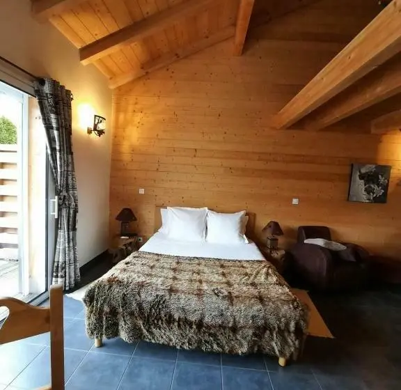 テラス付きスタンダードルーム, Au Cœur Des Lacs   Chambres D Hôtes