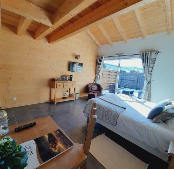 Стандартный Номер Кровать Кинг, Au Cœur Des Lacs   Chambres D Hôtes