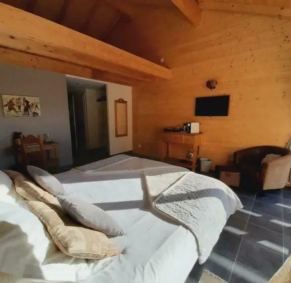 キングサイズベッドのスタンダードルーム, Au Cœur Des Lacs   Chambres D Hôtes