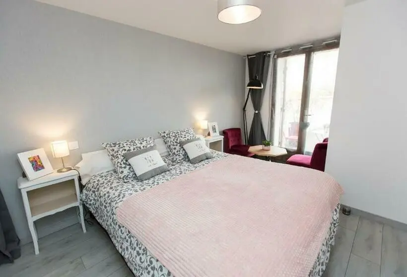 Standard-huone Terassi, Chambre D'hôtes Des Lys