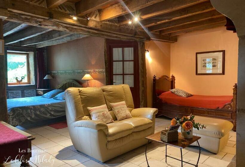 Люкс, Chambres D Hôtes Les Bournais   Le Clos Milady