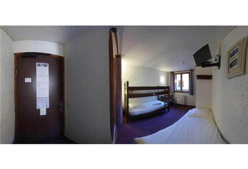 חדר סטנדרט עם מיטת קומתיים, Hôtel Les Gardettes