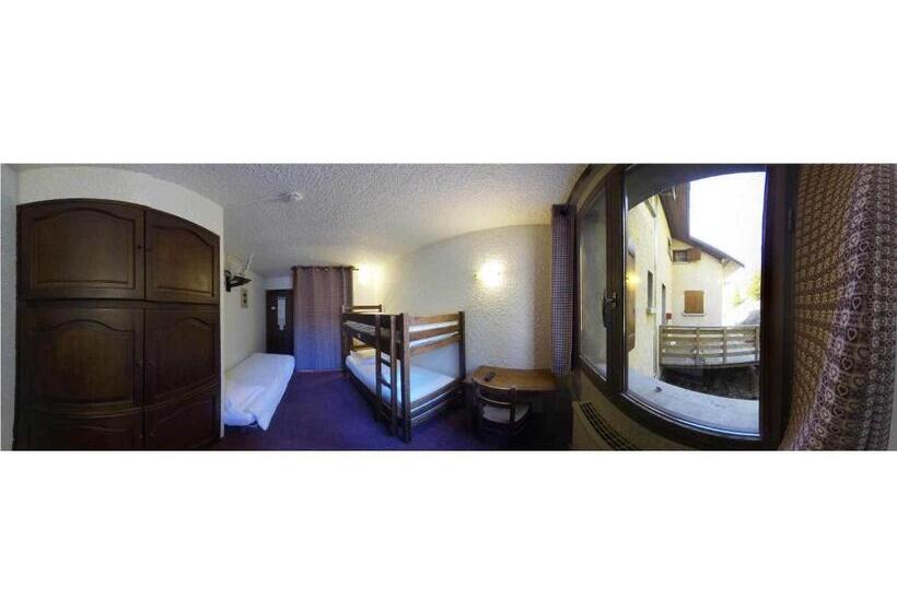 חדר סטנדרט עם מיטת קומתיים, Hôtel Les Gardettes