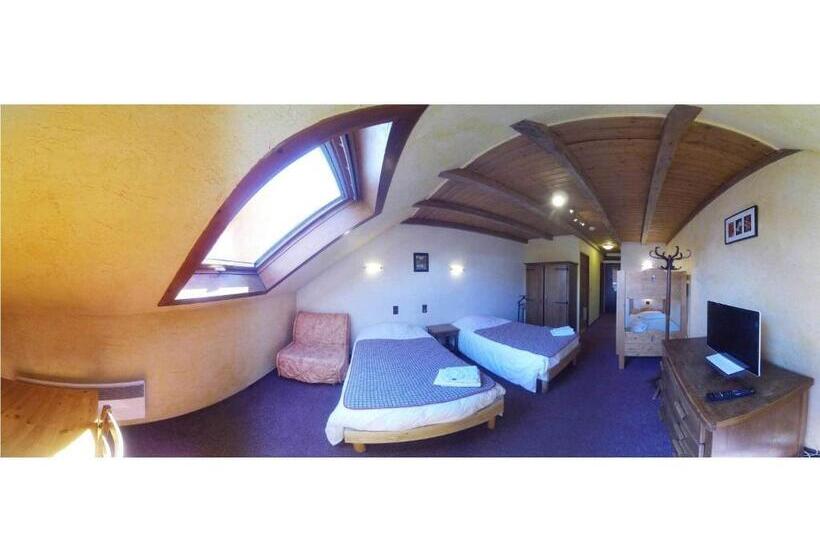 חדר סופריור לארבעה, Hôtel Les Gardettes