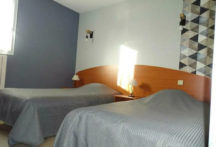 Standard-huone, Logis Hôtel Les 3 Marchands