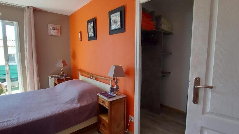 غرفة قياسية مزوَّدة بتراس, Chambre D'hôte Fleur De Potager