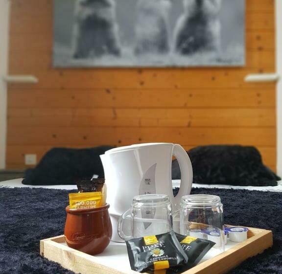 חדר סטנדרט לארבעה, Gîte Chalet Du Soulor