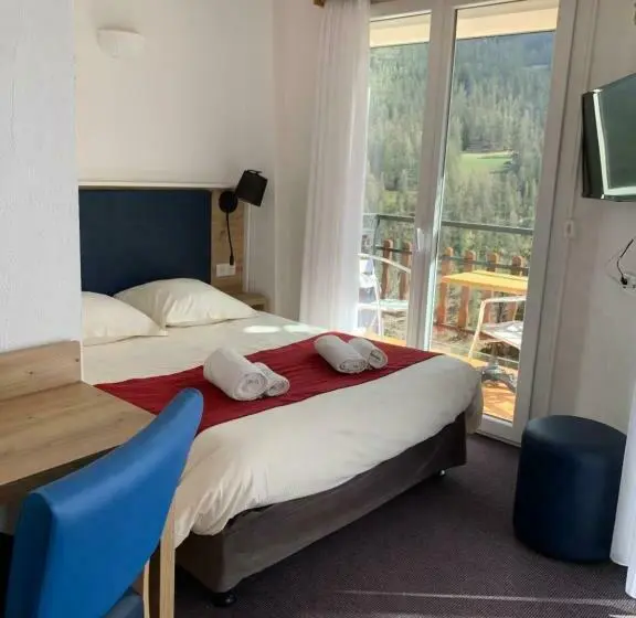 1ベッドルームアパートメントをつなぐ, Hôtel Le Blainon